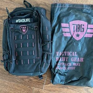 Tactile baby gear diaper bag mini